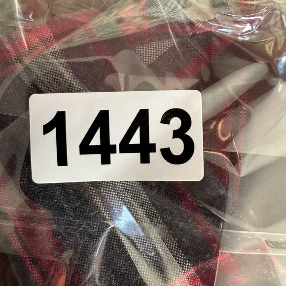 Ralph Lauren Mens Classic Red Black Plaid Button Down Shirt Thick Size M Pony - Picture 8 of 8